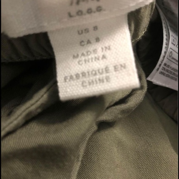 H&M Tencel Soft Cargo Pant | Size 8 - Picture 2 of 4